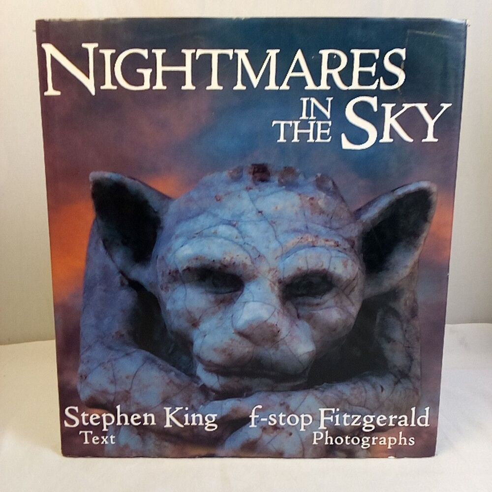 Nightmares In The Sky Photography Photo Book Stephen King f-stop Fitzgerald 1988
